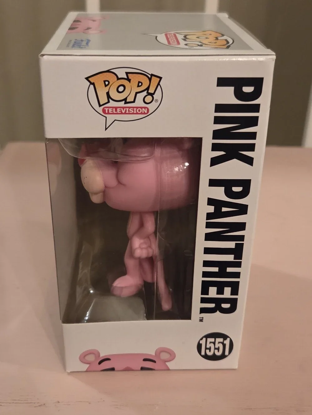 ♡ funko pop! television #1551: the pink panther - pink panther ♡